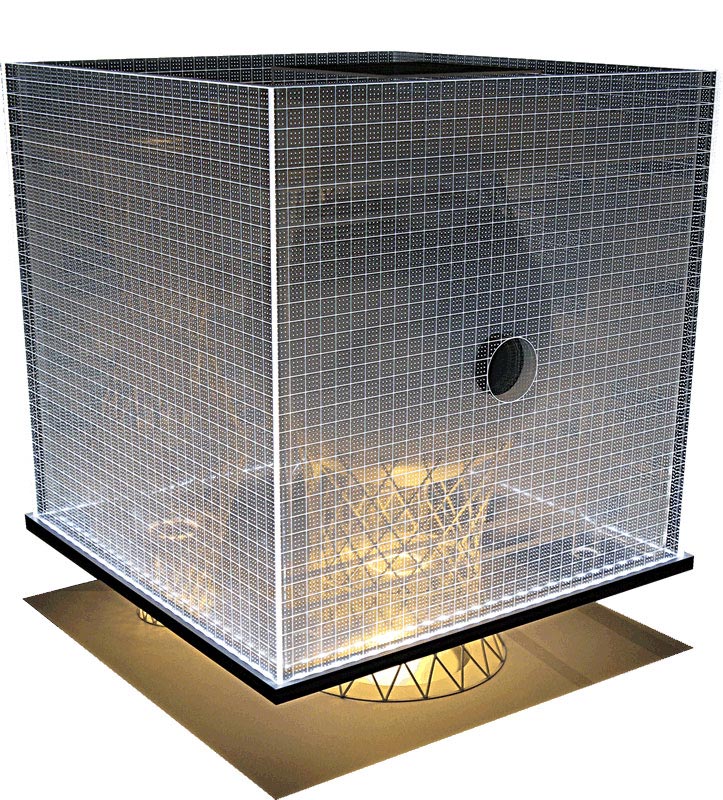 アスタナ大統領図書館 建築模型 株式会社磯崎新アトリエ様