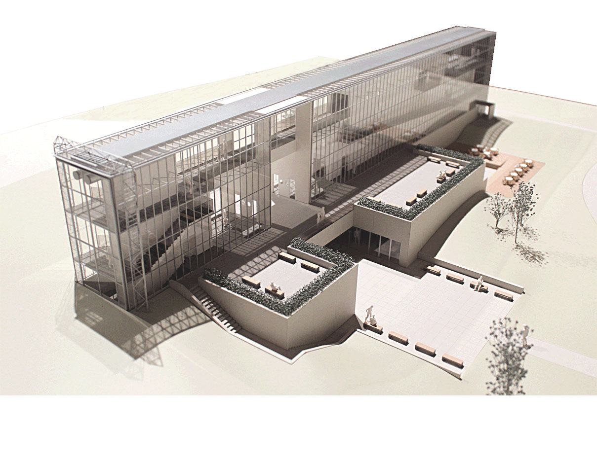 葛西臨海公園展望広場レストハウス模型 株式会社谷口建築設計研究所様