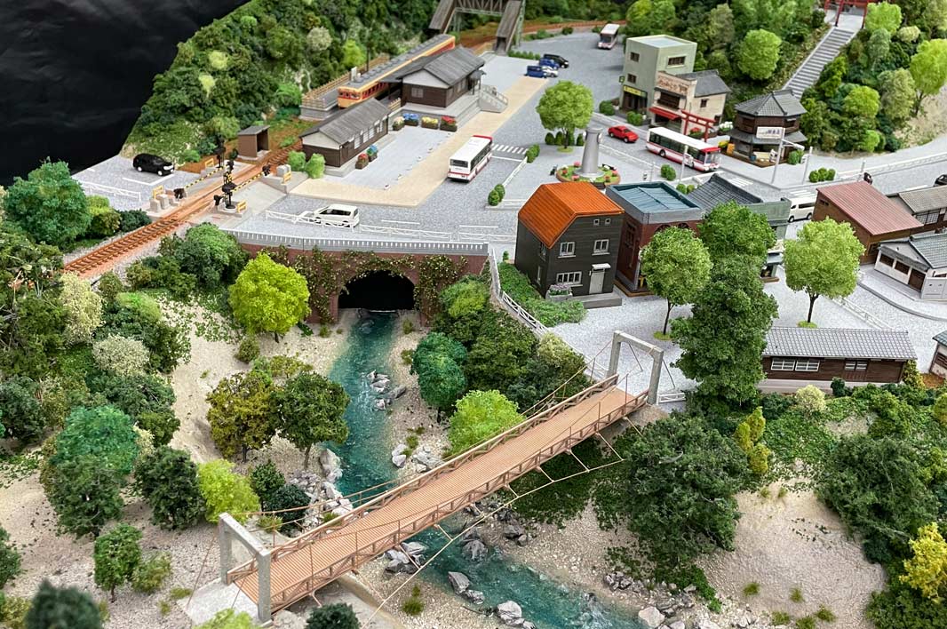 Nゲージ実装　撮影用架空ジオラマ